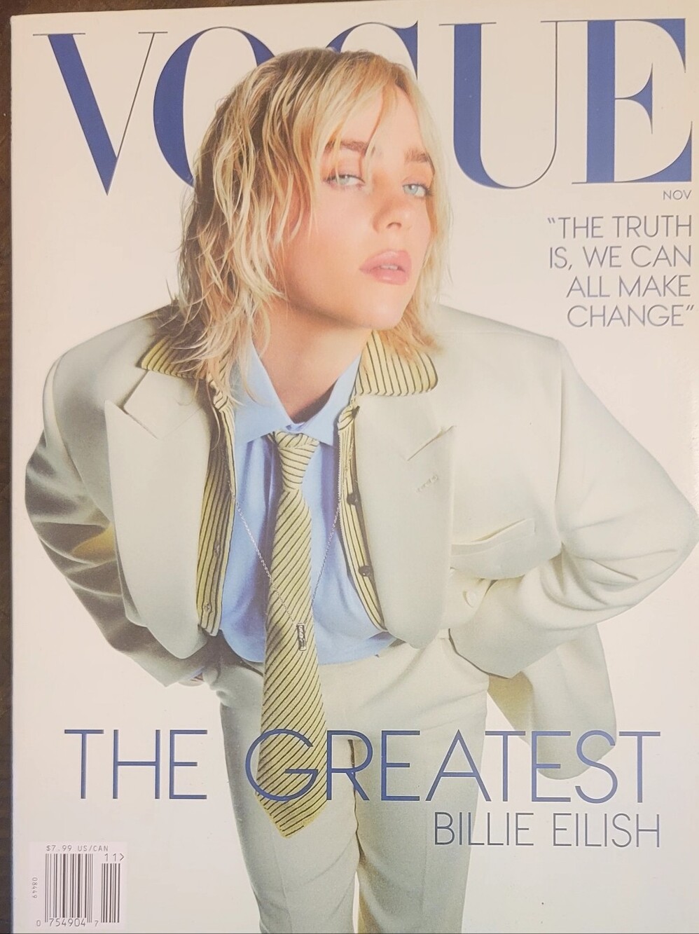 Billie Elish Vogue Magazine